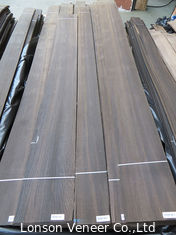 ISO9001 Straight Grain Fumed Veneer Rift Cut Dekorasi Interior Panjang 250cm